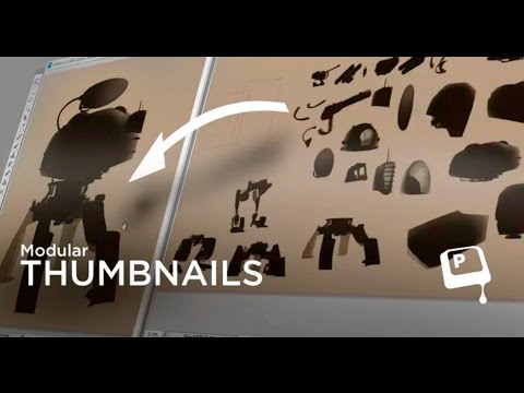 Modular Thumbnail Sketches (CtrlPaint.com)