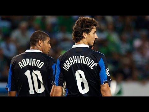When Adriano and Zlatan Ibrahimović Both Played at Inter Milan