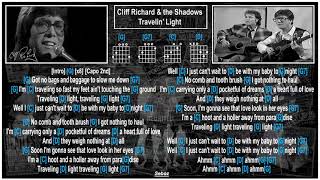 Cliff Richard - Travelin&#39; Light [Jam Track] [Guitar chords &amp; lyrics]