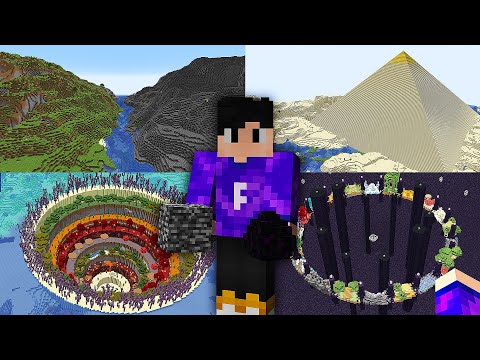CONSTRUI SEM PARAR DURANTE 1.000 DIAS NO MINECRAFT SURVIVAL - O FILME