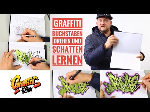 Graffiti - Rotate letters & learn shadows - Graffiti Coach