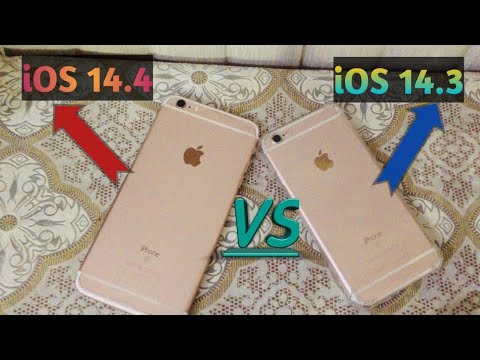 iPhone 6s Plus (iOS 14.4) VS iPhone 6s (iOS 14.3) SpeedTest | Speedtest in 2021