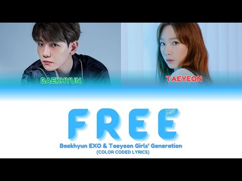 [AI COVER] BAEKHYUN EXO & TAEYEON SNSD 'FREE (KPOP Demon Hunters)' (Color Coded Lyrics)