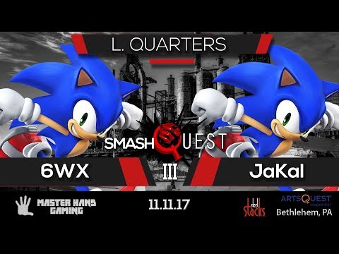SmashQuest 3 - 6WX (Sonic, Bayo) vs. JaKal (Sonic) - Loser's Quarters