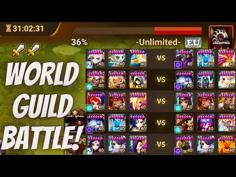 This Mono-Element Challenge was surprisingly FUN ! - G3 World Guild Battle v -Unlimited- (EU)
