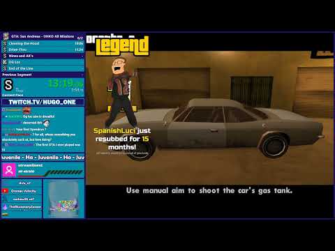 GTA San Andreas One HP OHKO All Missions Speedrun Part 1
