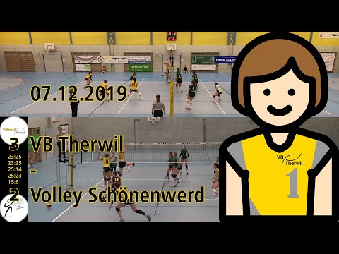 191207 VB Therwil D1 - Volley Schönenwerd Zusammenfassung
