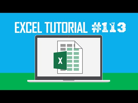 Excel Tutorial #113:  Selecting Cells with Comments (Ctrl + Shift + O)