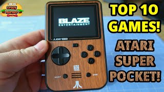 Top 10 Games On Atari Edition Super Pocket!