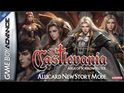 Castlevania: Aria of Sorrow Alter (Alucard New Story Mode) GBA