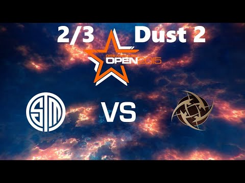 TSM vs NiP - 2/3 Dust 2. Мажор DreamHack Open Cluj Napoca 2015. Playoff 1/4 Стадия. CS:GO