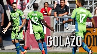 Goal: Dempsey&#39;s backheel leads to a beautiful chip from Marco Pappa