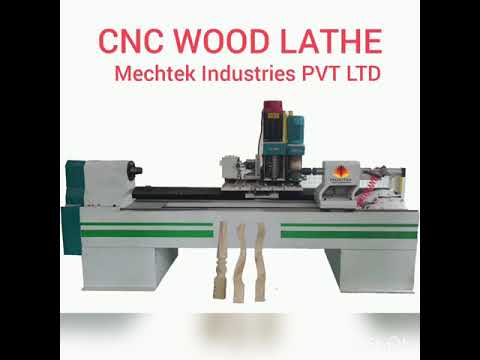 CNC Wood Lathe Machine