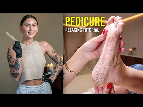Luxury Pedicure and Relaxing Spa Massage Treatment