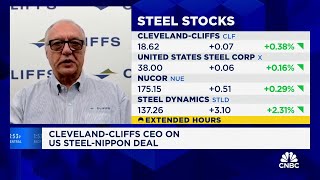 Download the video "We have the liquidity to pursue further share buybacks, says Cleveland-Cliffs CEO"