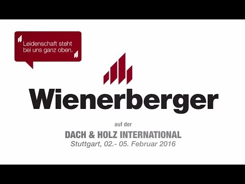 Wienerberger Koramic Präsentation auf der Dach+Holz 2016 (Langversion)