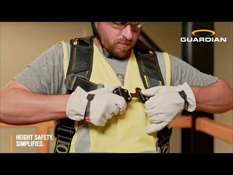 Guardian Cyclone Construction Harness with Belt 