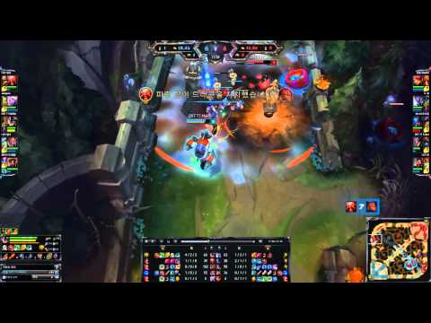 SKT T1 MaRin - Rumble vs Trundle - Highlights - Korean SoloQ - Season 2015 - League of Legends