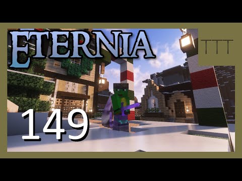 Winter/Christmas Village TOUR! Eternia SMP [Ep.149] - Minecraft 1.20!