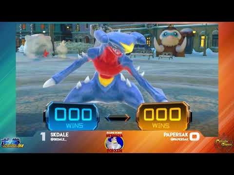 SKDale (Garchomp) vs PaperSak (Aegislash) - Pokken at LWG 2-27-18