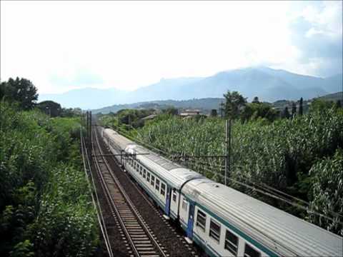 Letti Artesia su ICN 771 + 1591 con Carrozze ESCI + Varie (Minturno Scauri 30-31 VII 2011)