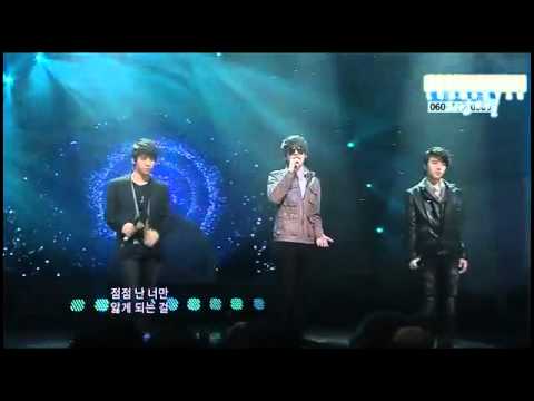 101212 Inkigayo S.M. THE BALLAD - Hot times