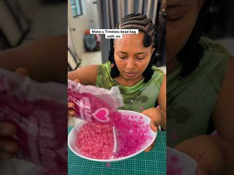 The Beauty of handmade is in the process✨#beadbag #handmadewithlove #handmade #diy #beads