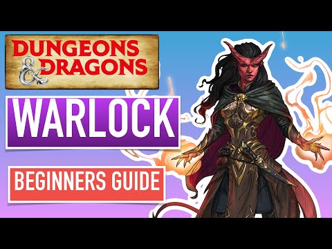 How to play Warlock From Level 1 to 5 | Beginners guide to Dungeons & Dragons Fifth Edition