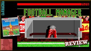 Football Manager - on the Commodore Amiga - with Commentary !!