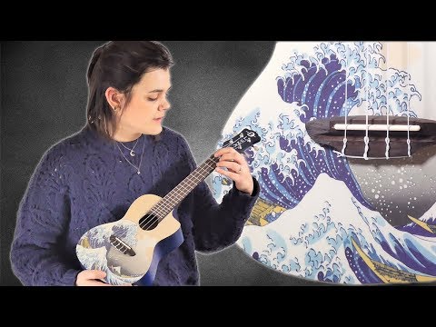 Обзор укулеле Luna UKE Great Wave Concert