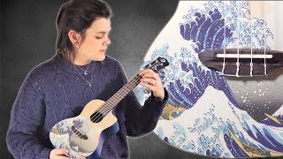 Video thumbnail for Luna Great Wave Concert Ukulele Demo by C. A. House Music