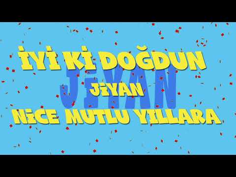 İyi ki doğdun JİYAN - İsme Özel Ankara Havası Doğum Günü Şarkısı (FULL VERSİYON) (REKLAMSIZ)