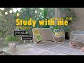 4 HOUR Study With Me Fire Crackling ️ Lofi Bgm Pomodoro 50 10 Day107