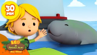 Download lagu PANDU BAYI DUGONG KEMBALI KE INDUKNYA! 🧜‍♀️ | 30 Menit | Leo Si Penjaga Alam | Kartun Anak #hewan mp3