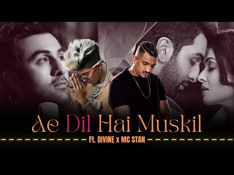 Ae Dil Hai Mushkil ft. DIVINE & MC STAN (Rap Drill Music Video) - Drillzy Beats