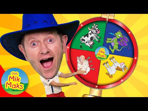 Crazy Animals Dance Compilation |  Kids Songs and Games | The Mik Maks