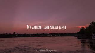 Download lagu Lirik Lagu Pendhoza - Demi Kowe (Story WA & IG) mp3