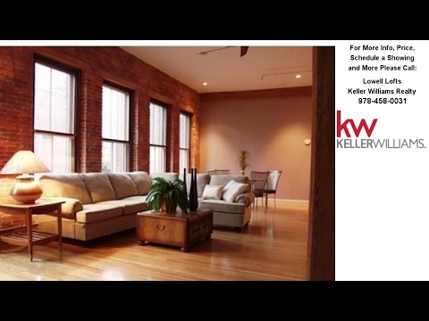 58 Prescott, Lowell, MA Presented by Lowell Lofts.