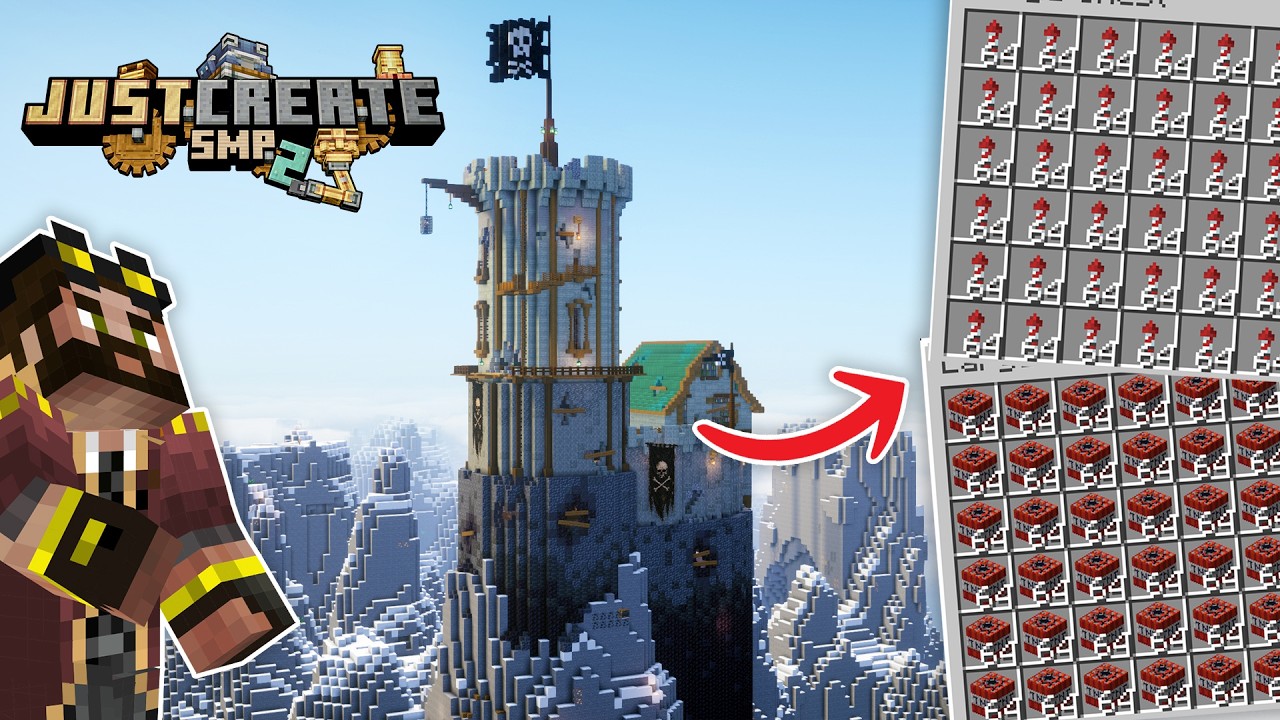 This PIRATE FORT is a ROCKET FACTORY! Just Create 2: Ep 18