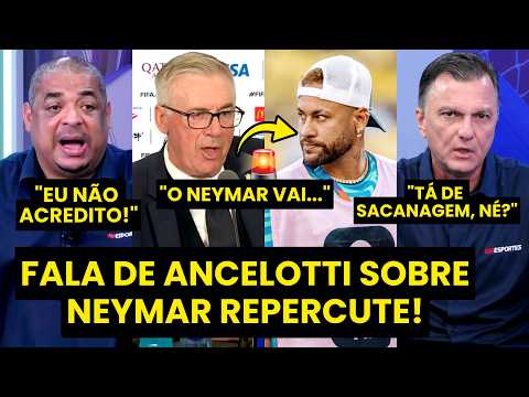 “TÁ DE SACANAGEM, NÉ??? ISSO que o ANCELOTTI FALOU do NEYMAR…” COLETIVA REPERCUTE | BRASIL x HAITI