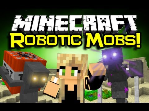 Minecraft's Insane Robotic Mobs - Metal Madness!