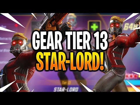 *NEW* G13 STAR LORD SHOWCASE & GAMEPLAY! - MARVEL Strike Force - MSF
