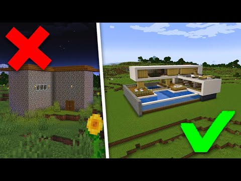 BUILDING EASIER THAN YOU THINK! HOW TO BUILD A $15,000,000 HOUSE IN MINECRAFT