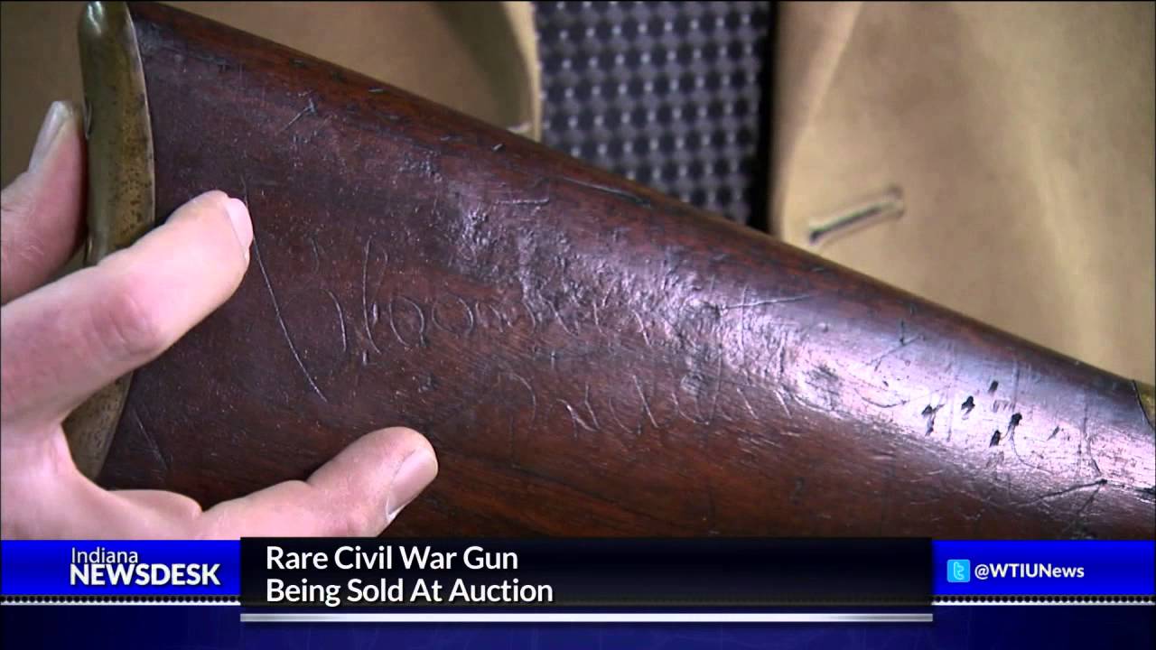Rare Civil War Rifle Being Auctioned In Carmel