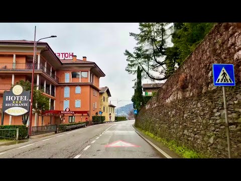 Road from Switzerland to Italy 🇨🇭Beautiful STRESA / Lake Maggiore / Italy 🇮🇹 4K