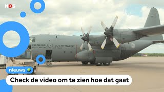 Dit Nederlandse vliegtuig gaat voedsel droppen in Gaza