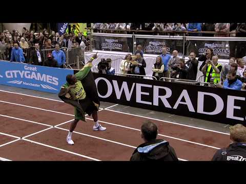 The Fastest Race in History - Usain Bolt's 150m at the 2009 Great CityGames Manchester