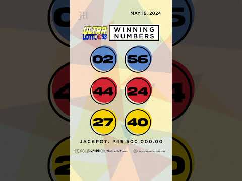 PCSO Lotto Results: P49M Ultra Lotto 6/58, Super Lotto 6/49, 3D, 2D May 19, 2024