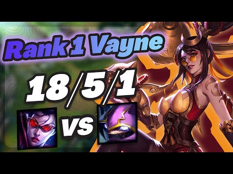 HULLBREAKER VAYNE SPLIT PUSH - Challenger Gameplay Vayne Vs Kennen Full Vod