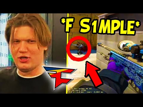 THEY ALL GANGED UP ON S1MPLE JUST TO DO THIS!? THIS GIRL MUST JOIN FAZE ASAP NOW?! Highlights CSGO